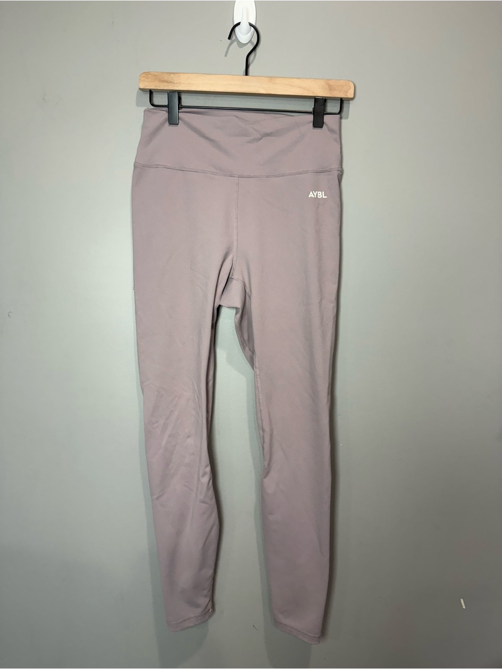 AYBL Lavender High Waisted Leggings Size Large‎ Gym Workout Activewear